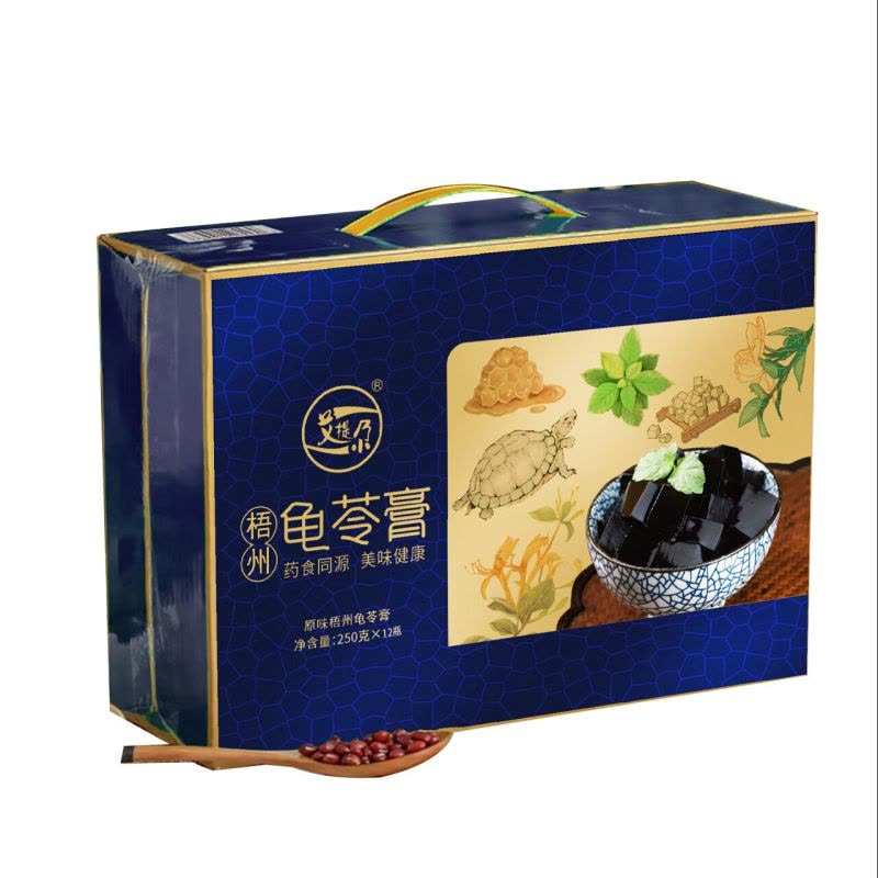 艾提尕龟苓膏250克*12瓶/盒图片