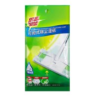 3M 思高可抛式除尘湿纸抑菌湿纸替换装