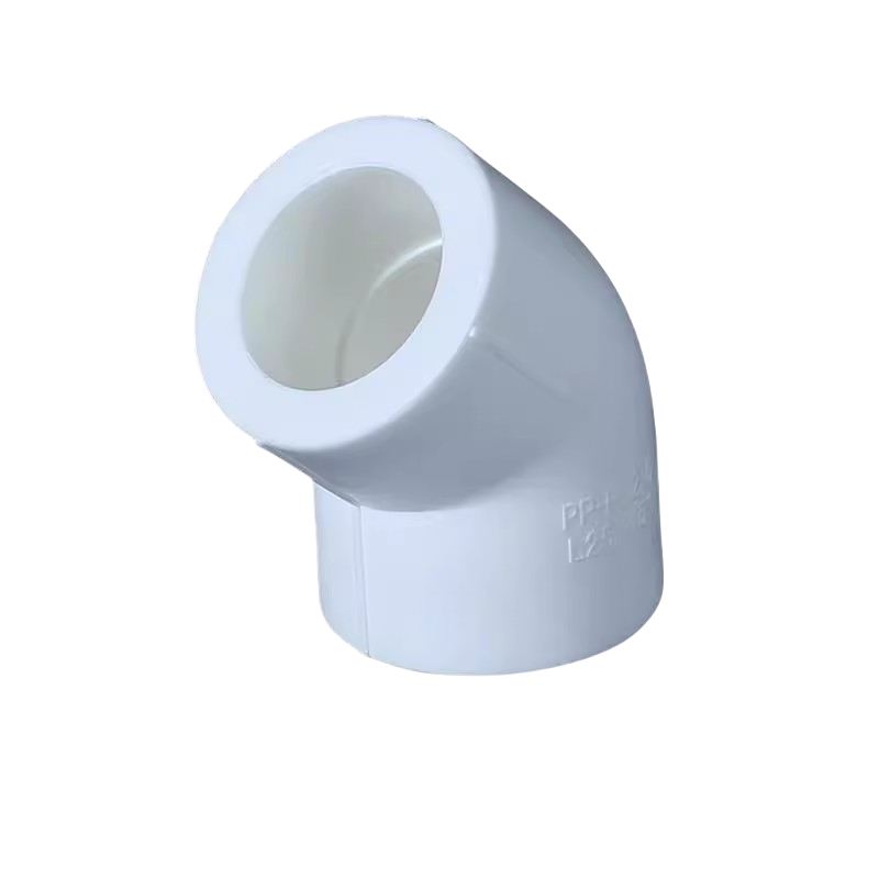 PPR等径弯头 45°弯头 50mm 个高清大图