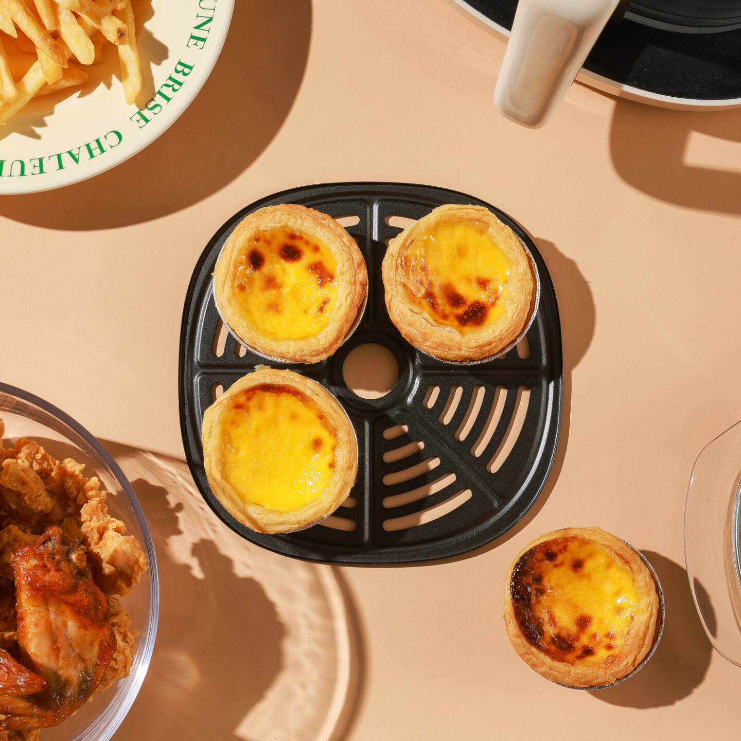 厨创妈咪 KITCHEN MOMMY家用360度可视食物空气炸锅4LKT-KZ-400D高清大图