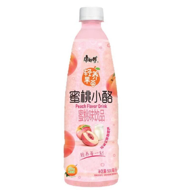 康师傅蜜桃小酪饮品500ml视频