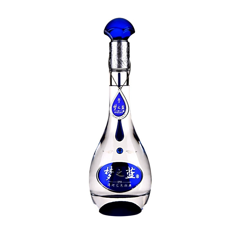 500ml洋河蓝色经典梦之蓝 口感绵柔浓香型白酒酒水