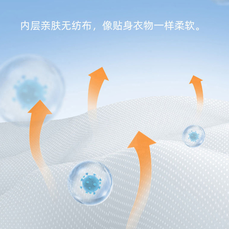御安贝 3D立体鱼型KN95口罩一次性防护防尘白色立体贴合苏宁宜品成人 50只