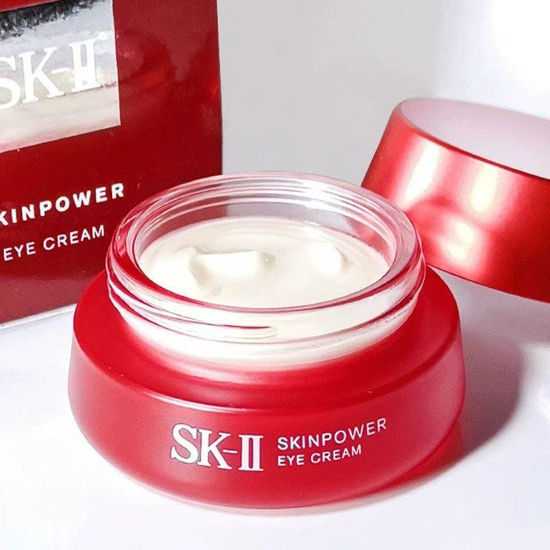 SK-II进口眼霜15ml通用乳状质地淡纹紧致抗老眼部精华液高清大图