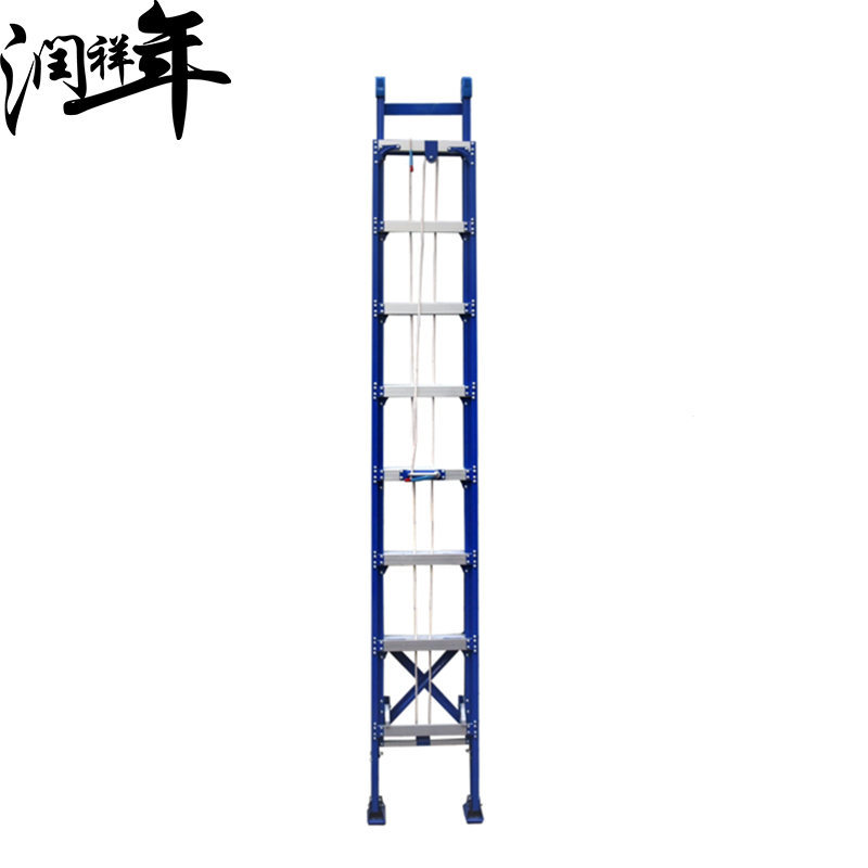 铝合金伸缩梯 工程梯8米TZ05/个高清大图