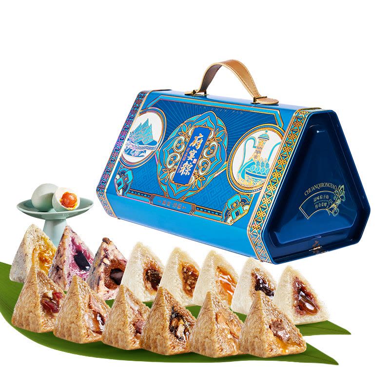 鲜品屋-1.8kg府宴•珍品端午粽子鸭蛋礼盒臻味端午鲜品屋图片