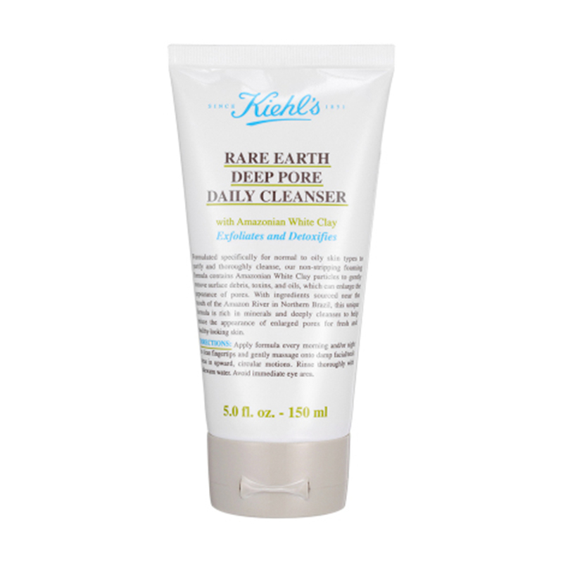 [深层洁净](Kiehl’s)科颜氏 亚马孙白泥净致 洁面乳 150ml/支 深层洁净