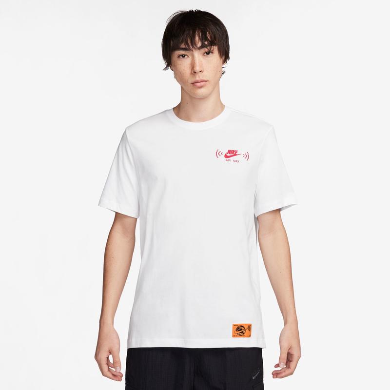 Nike透气速干户外男士棉质休闲印花T恤