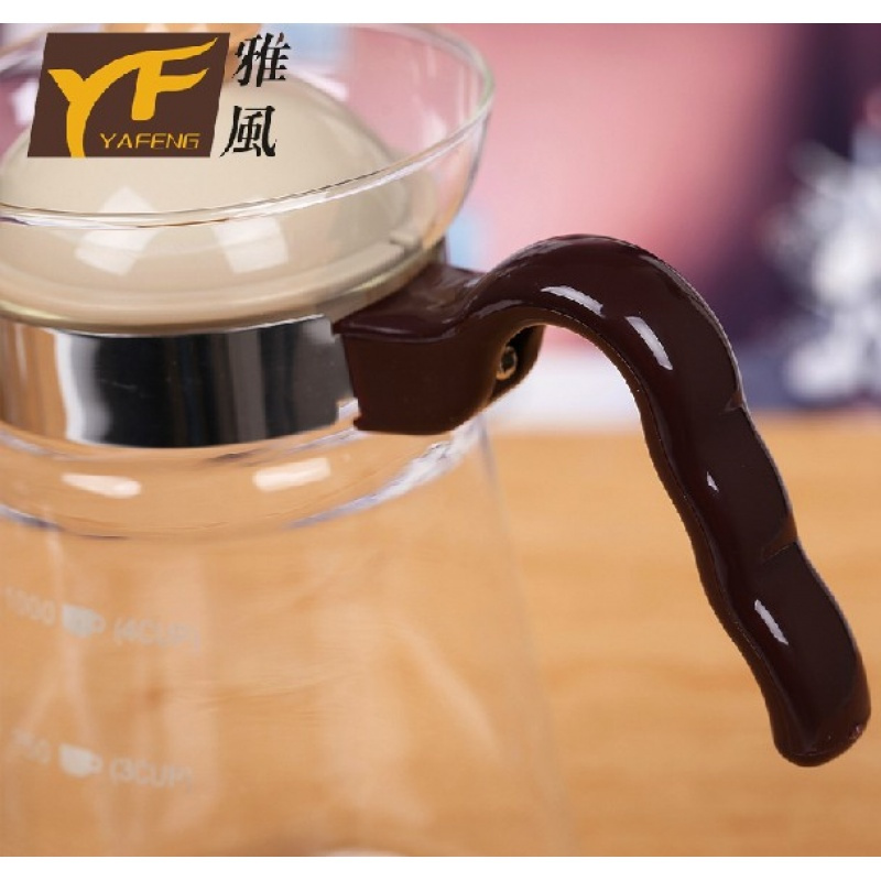 雅风直火壶 大容量耐高温玻璃茶壶 凉水壶 烧水壶煤气炉可烧