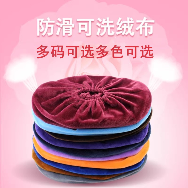 绒布鞋套 灰色 均码 5双装高清大图