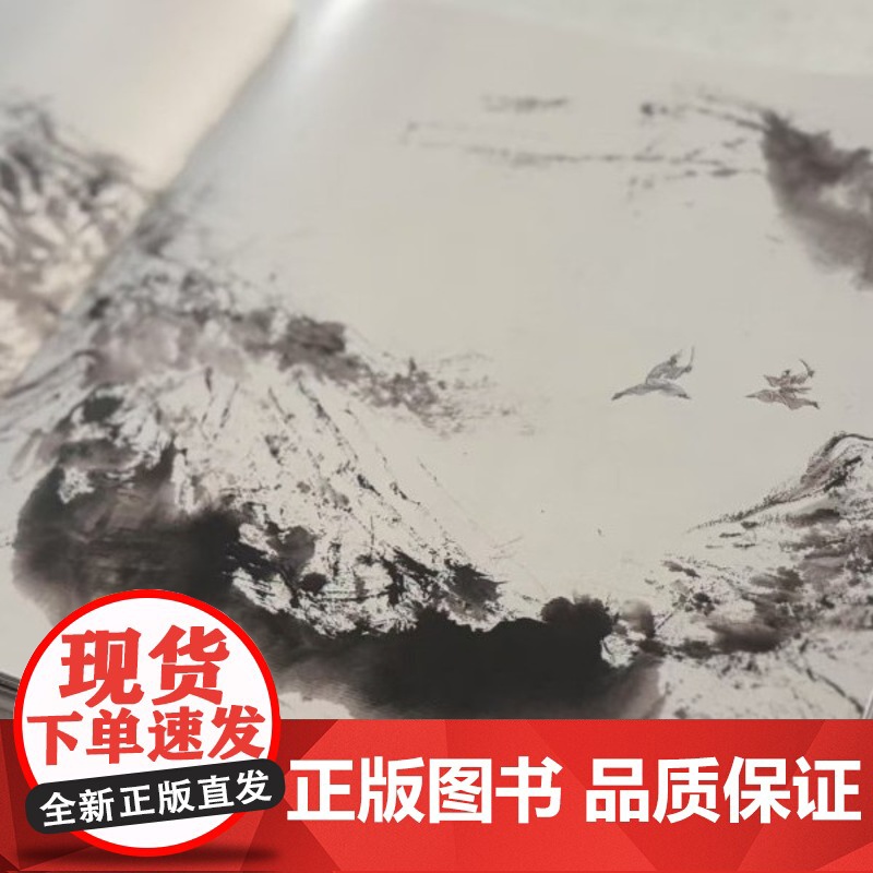 新书预售期特别优惠 水墨金庸2 李志清画集 二 象外之境 水墨画册 金庸武侠小说 山水墨画高清大图