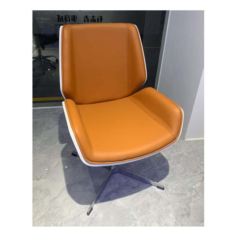 3003 会议椅 橙色西皮