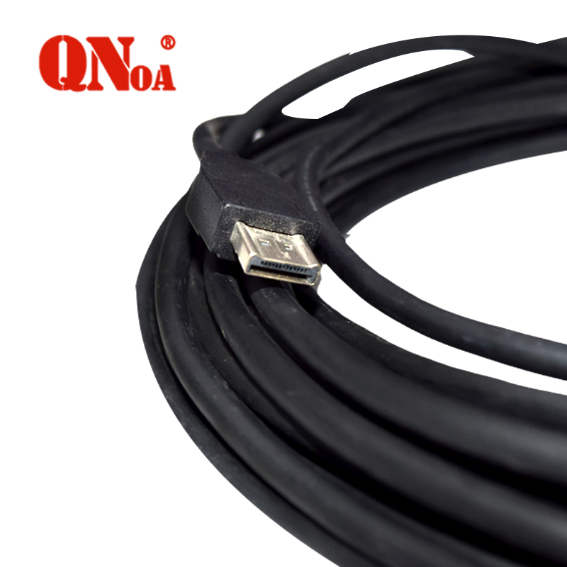 启诺 QN-LTE10M 华为TE系列麦克风连接线 视频会议主机连接线 15米 根 黑色高清大图