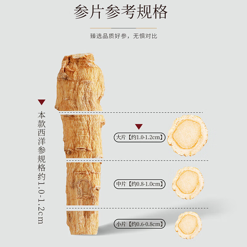 福东海-福东海西洋参片年货套装100g高清大图