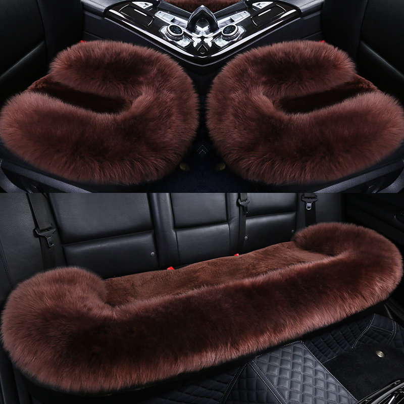 羊毛汽车坐垫冬季毛绒马自达3昂克赛拉阿特慈睿翼cx30/CX4/CX9/CX7/CX5/CX3/CX8座垫传枫