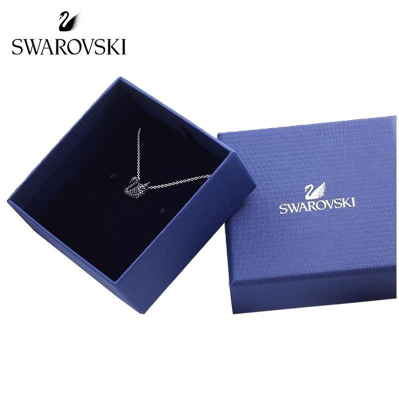 [直营]施华洛世奇(SWAROVSKI) Iconic Swan黑天鹅 女士项链 送恋人 欧美风格 人造水晶