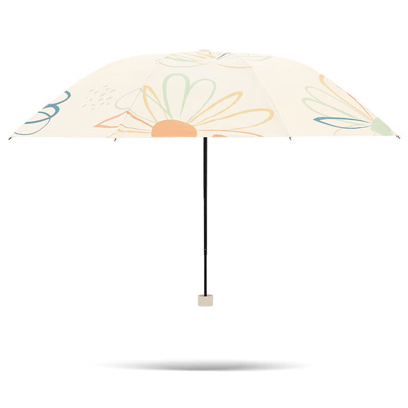 天堂伞 三折晴雨伞 53075E一帘花梦 颜色随机发