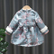 YueBin宝宝新年衣服公主拜年服儿童秋冬加绒汉服裙子女童冬季洋气连衣裙裙子童