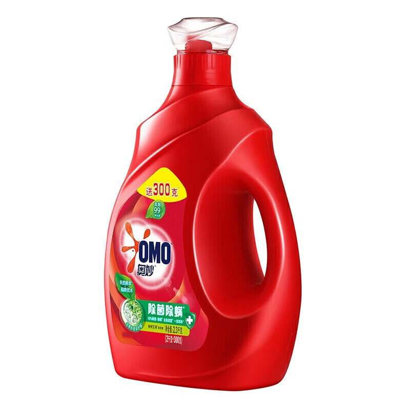 奥妙除菌除螨洗衣液2KG+300G高清大图