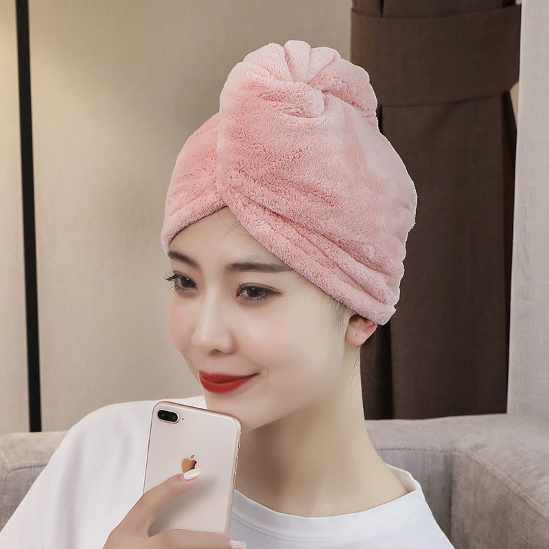 加厚干发帽女超吸水速干包头巾抖音网红洗澡干发干发帽