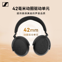 森海塞尔(Sennheiser)MOMENTUM 4 蓝牙头戴无线耳机-龙版 黑色