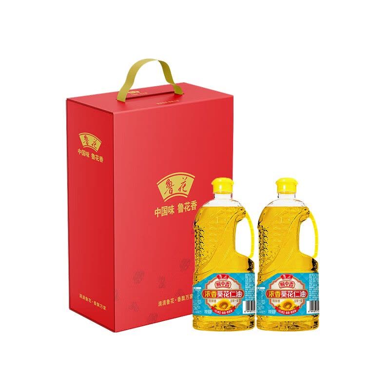 鲁花 浓韵臻品礼盒F(单位:盒)图片