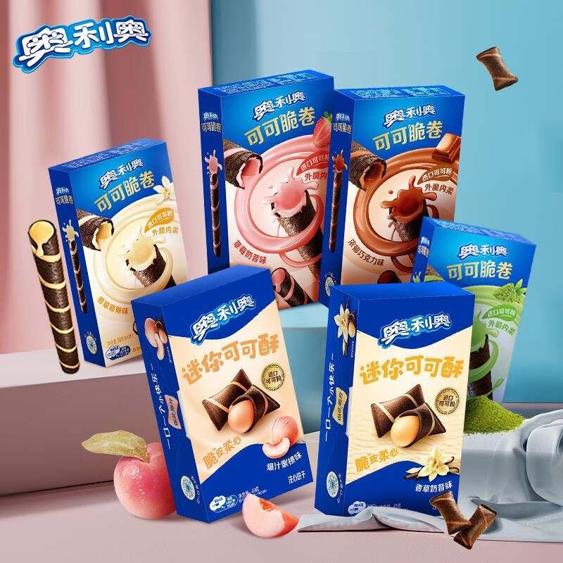 奥利奥可可脆卷草莓奶昔味50g