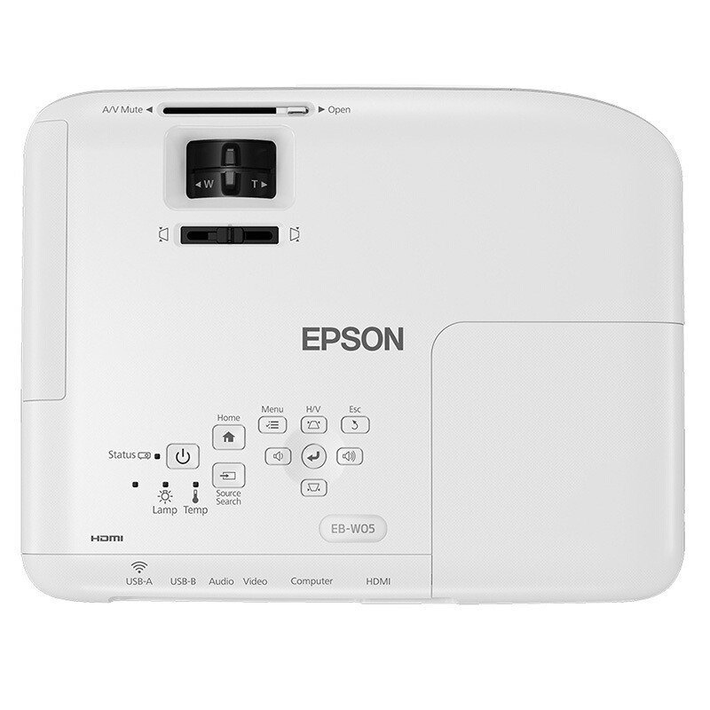 爱普生(EPSON)CB-W06投影机 教学投影 家用高清投影仪(1280×800分辨率 3700流明 )高清大图