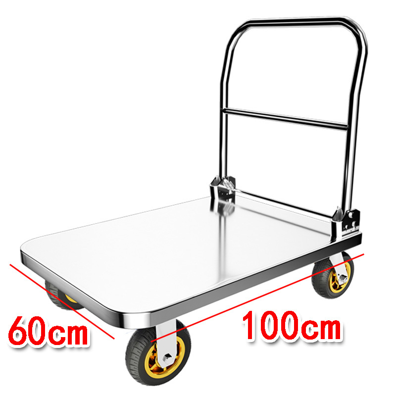 欧家隆不锈钢小推车1m台