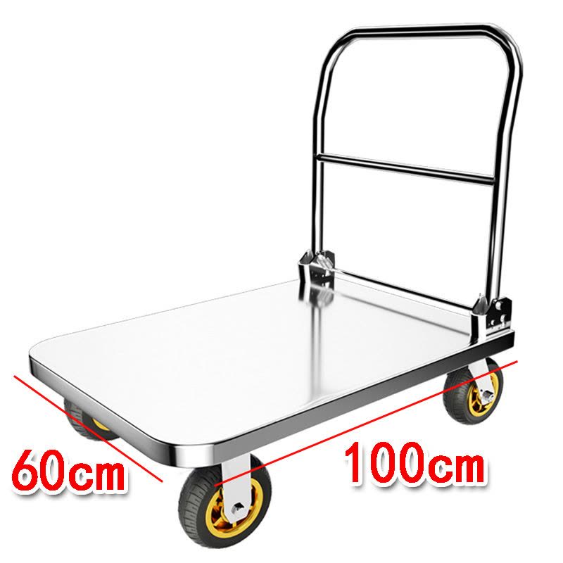欧家隆不锈钢小推车1m台图片