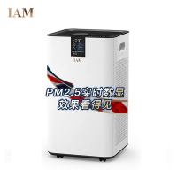 英国IAM空气净化器KJ580F-T6 60㎡以上家用除菌负离子除甲醛雾霾PM2.5二手烟异味VOC监测显示净化母婴优选