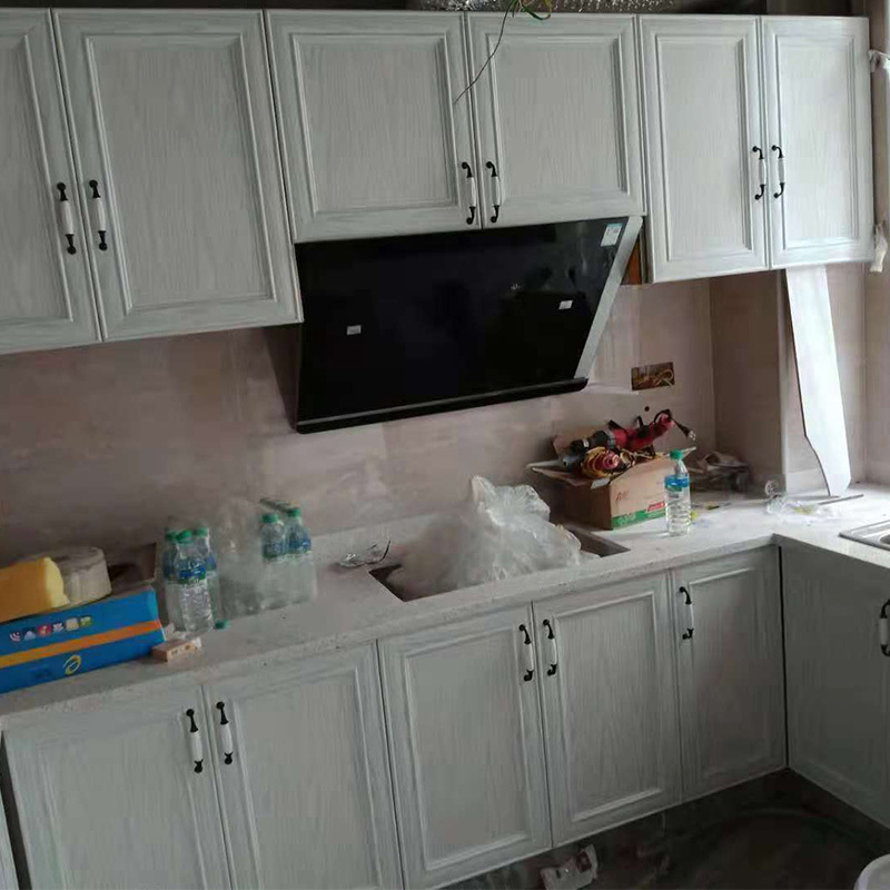 玻璃厨房烤漆ciaa订百叶灶台衣柜全铝合金晶钢板款式七苏香桐加护角