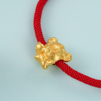 金一国囍足金3D硬金精灵鼠路路通吊坠男女宝宝通用(定价)ACD055