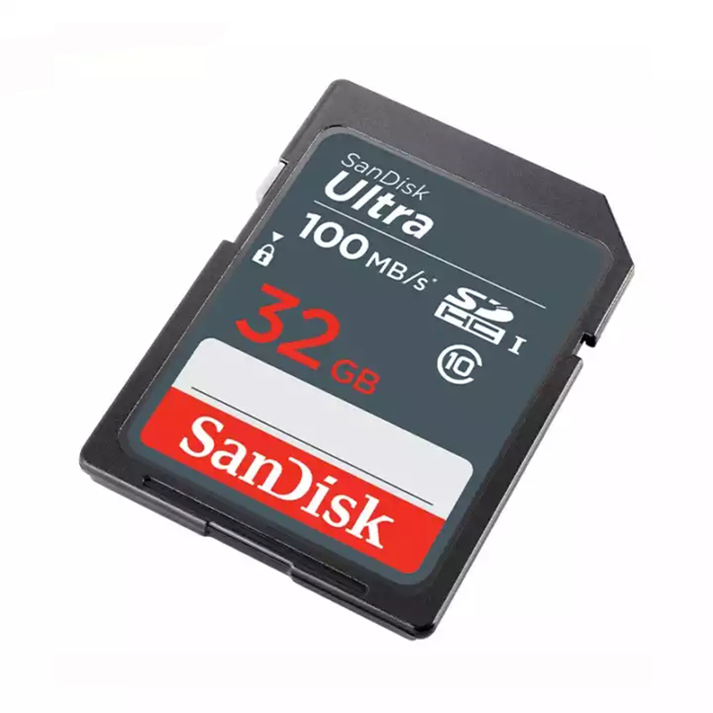 [免邮]闪迪(SANDISK) 32G相机卡SD卡 单反内存卡 CLASS10 微单数码相机存储卡读取100MB/s