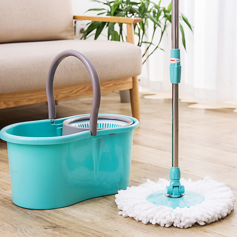 旋转拖把套装免手洗地拖布家用自动脱水拖把桶懒人拖地墩布