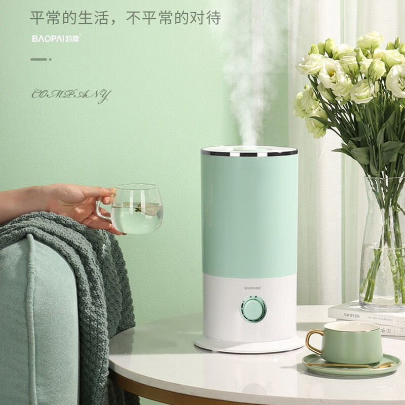 豹牌(BAOPAI)顶部加水抑菌水箱超声波台式加湿器BP-8052高清大图