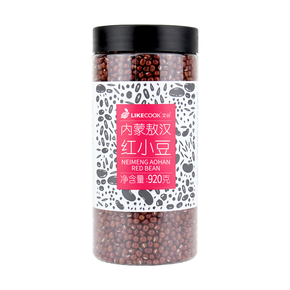 艾谷(LIKECOOK) 内蒙敖汉红小豆920g(88罐)高清大图
