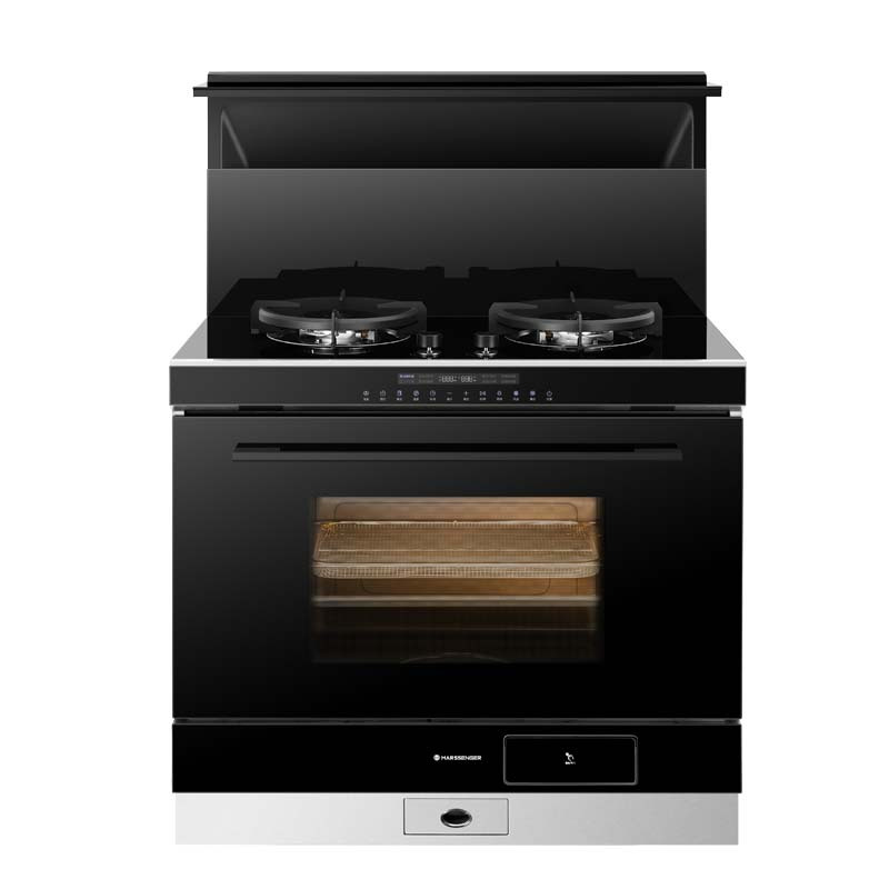 [新品]火星人ET28BC氧气系列天然气右烟道集成灶家用蒸烤箱一体油烟机环保灶高清大图