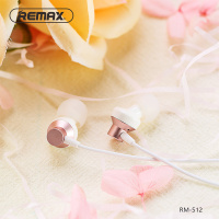 REMAX 金属音乐通话耳机 3.5mm接口 小米 华为 手机可用 锖色 手机有线耳机3.5mm