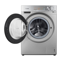 松下/(panasonic) 家用全自动变频节能滚筒洗衣机 XQG100-E1558新款10公斤罗密欧光动银免熨烫新款