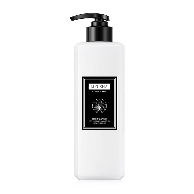 小苍兰 500ml*3瓶洗护套装 去屑洗发水沐浴露深层清洁 柔顺护发素家庭套装 洗护套装高清大图