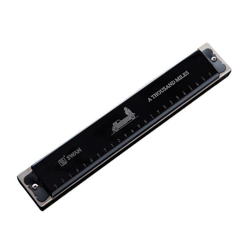 专业演奏标准复音口琴abcdefg调304加厚不锈钢盖板进口磷青铜簧片视频