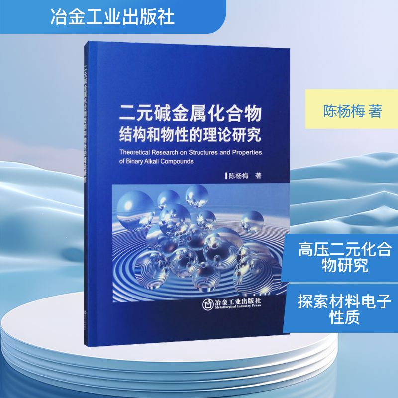 正版新书]二元碱金属化合物结构和物性的理论研究陈杨梅 著 著97高清大图