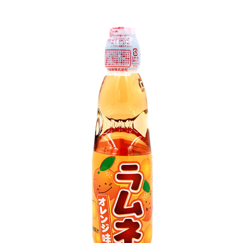 日本进口 哈达 波子汽水柑橘味碳酸饮料 200ml*5瓶