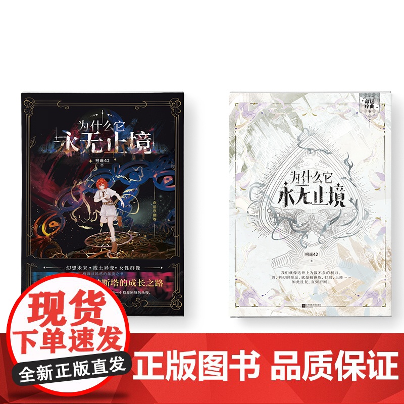 为什么它永无止境 柯遥42 幻想未来×废土异变 备受赞誉的女性群像幻想小说 收录6100字全新番外高清大图