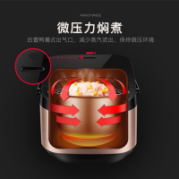 苏泊尔(SUPOR)电饭煲电饭锅5L大容量智能预约 金属机身不粘内胆