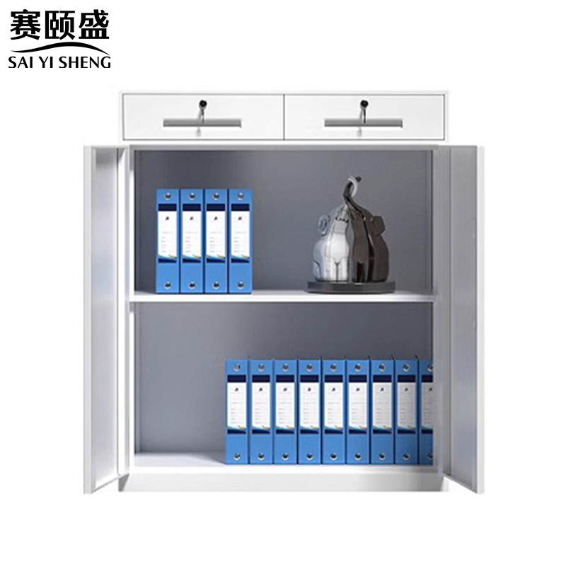赛颐盛矮柜对开二抽900*400*1090mm台高清大图