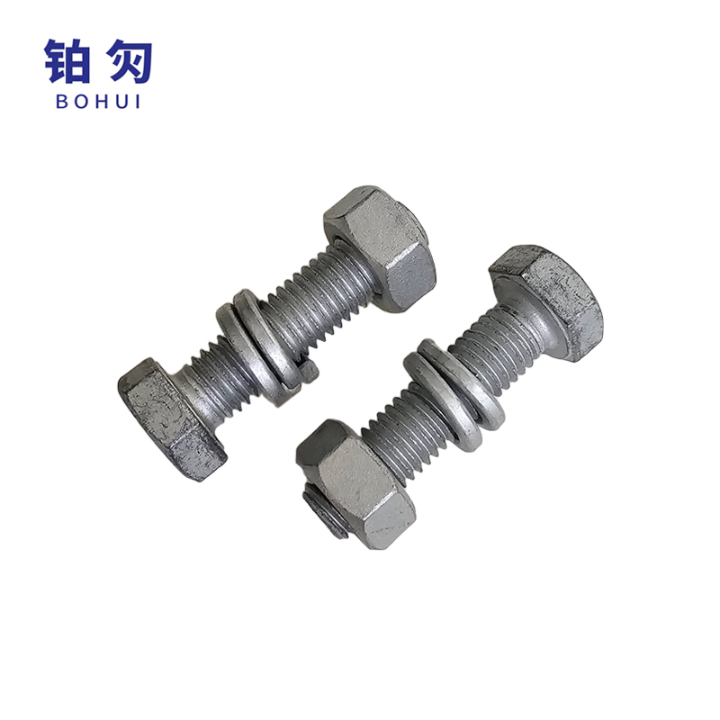 铂灳 热镀锌螺栓 M16*50mm 套高清大图