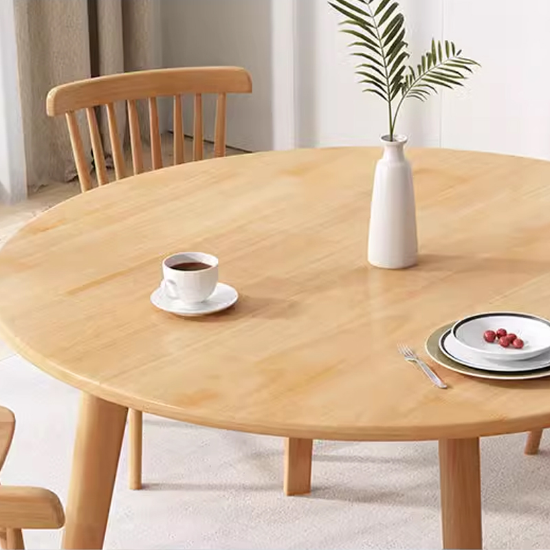 臻远ZY-CZ-011简约洽谈桌餐桌圆桌 单桌高清大图