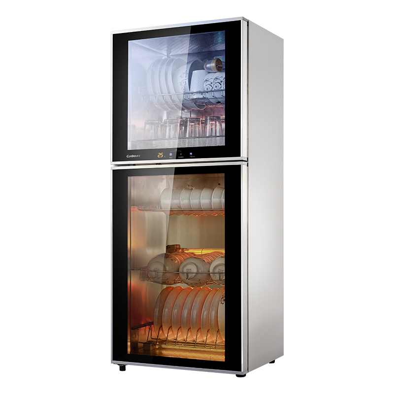 康宝canboxdz130k2u消毒柜家用立式双门大容量高温商用碗筷碗柜130l